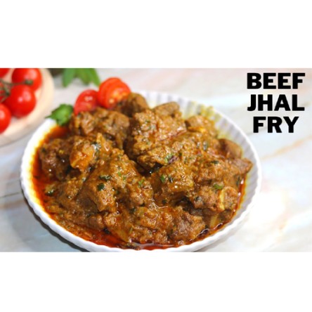 বিফ ঝাল ফ্রাই কারী হাফ  Beef Jhal fry curry Half